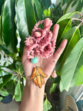 Rhodochrosite & Amazonite necklace