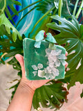 Bird carvings one Green Aventurine