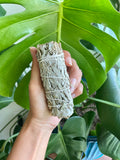 Selenite dagger & White sage