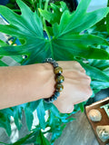 Tiger’s Eye & Jasper - Tree of life bracelet