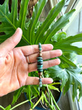 Turquoise - Hematite - Moss Agate bracelet