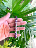 Rough Ruby & Amethyst bracelet