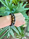 Tigers Eye & Jasper bracelets
