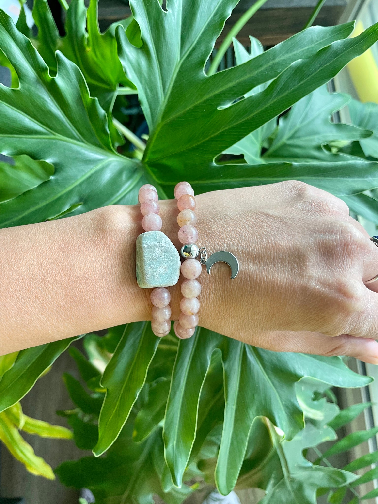 Blue sales aragonite bracelet