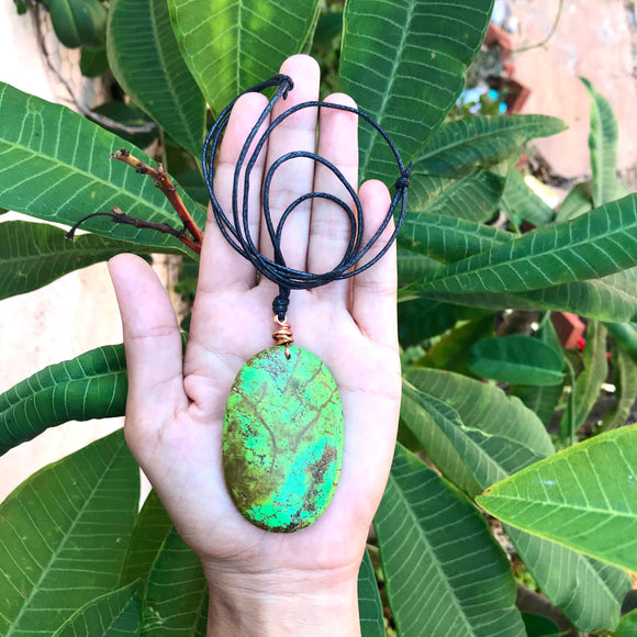 Magnesite necklace🧚‍♂️
