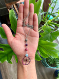 Amazonite & Jasper Dragonfly Necklace