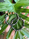 Tigers Eye & Jasper bracelets