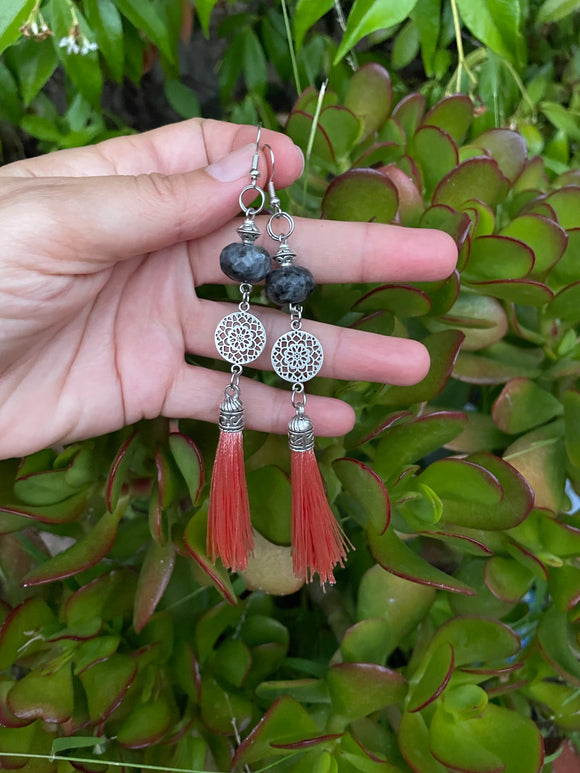 Labradorite Earrings