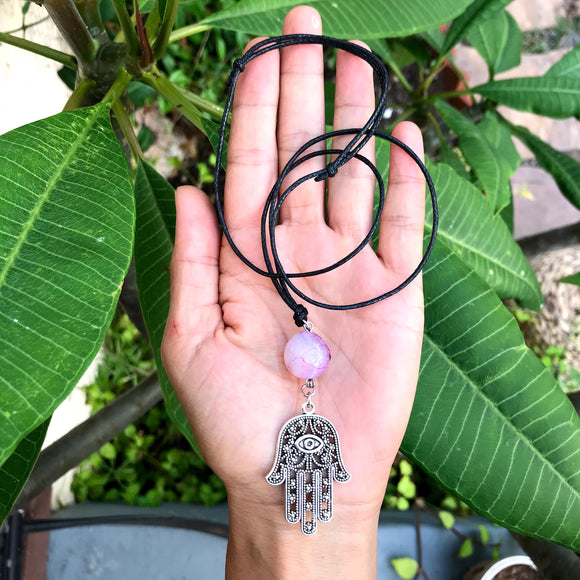 Agate necklace