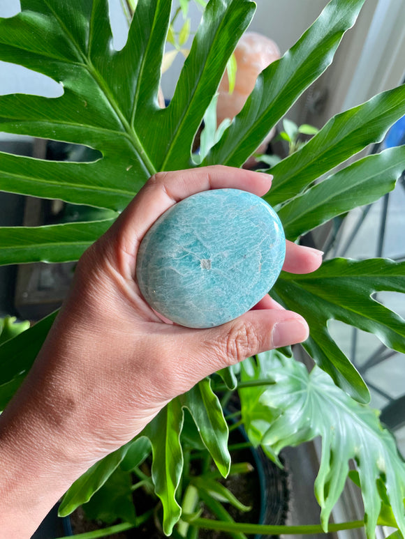 Amazonite Palmstone