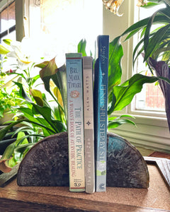 Agate Bookends