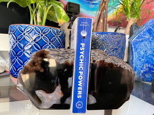 Agate bookends
